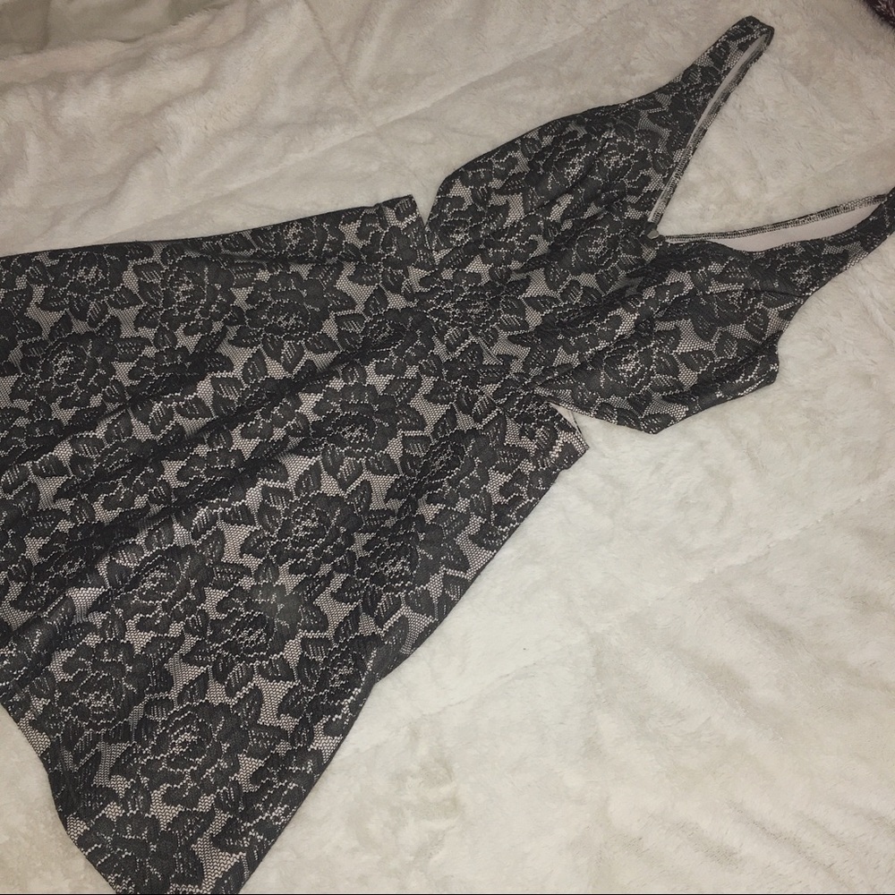 Grey Classy Dress